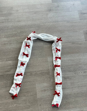 Lace Bow Arm Sleeves