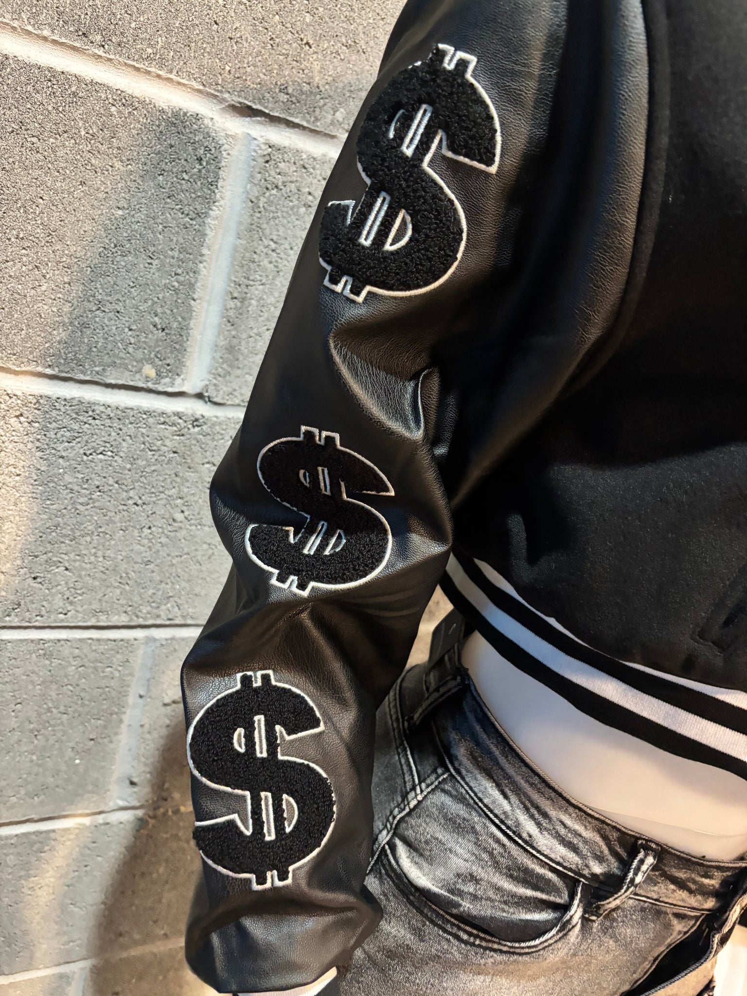 Money Never Sleeps Varsity Jacket