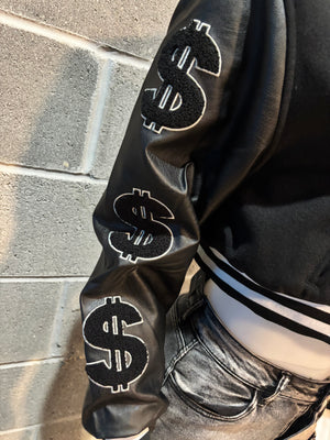 Money Never Sleeps Varsity Jacket
