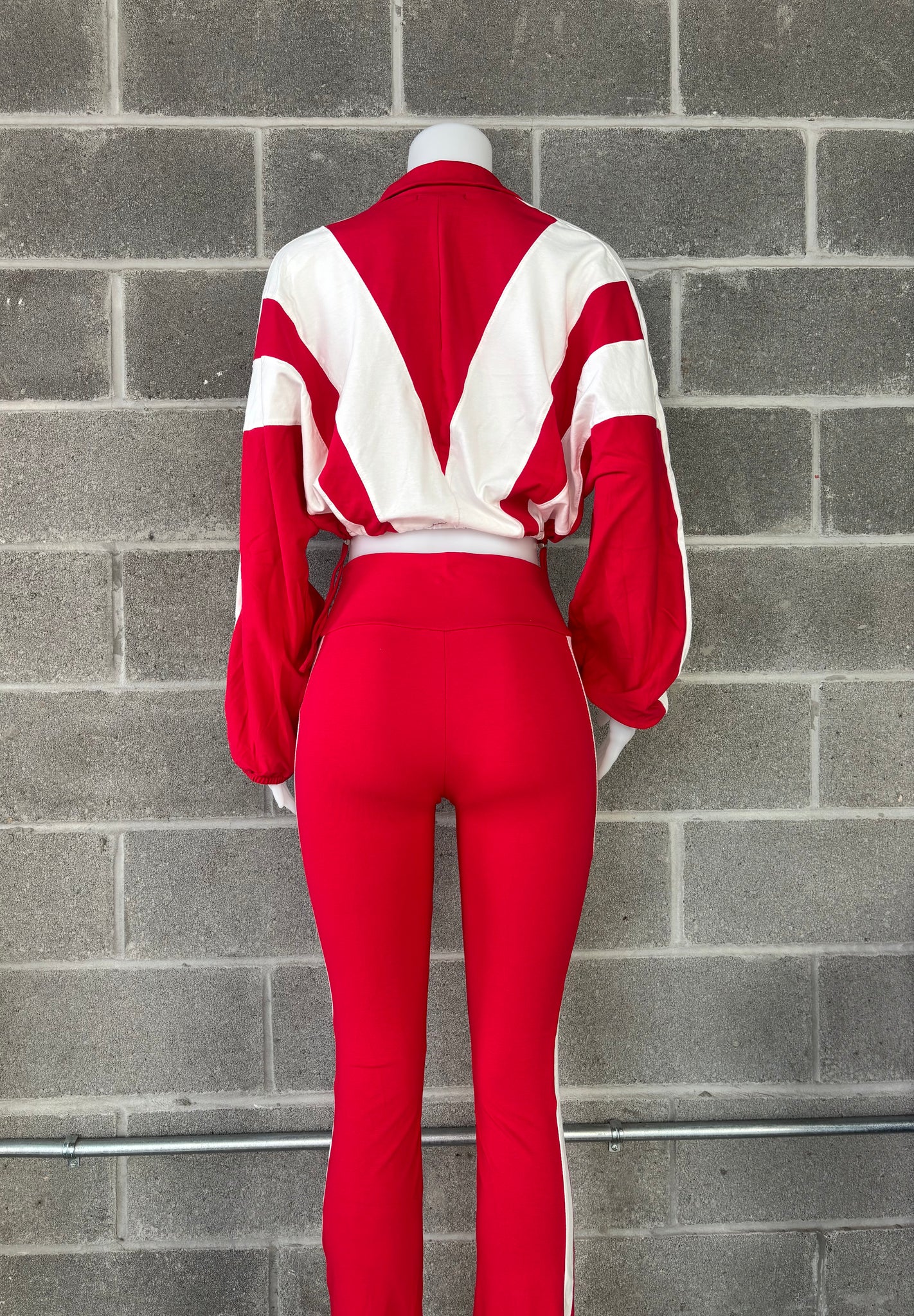 Red/Ivory Two Piece Set